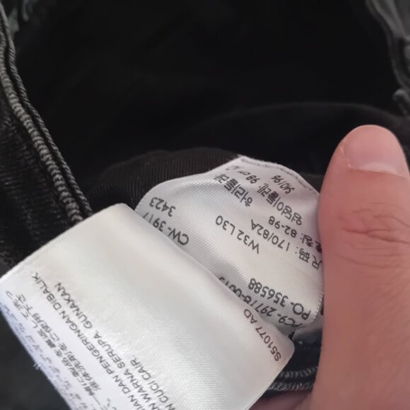 Levi's Commuter Black Jeans 32X30 - Picture 4 of 6